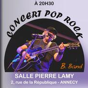 Concert pop rock à Annecy